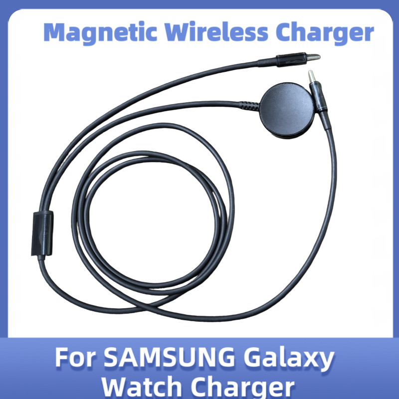 Wireless Charger Watch - Type-C 2-in-1 Magnetic Wireless Metal Base
