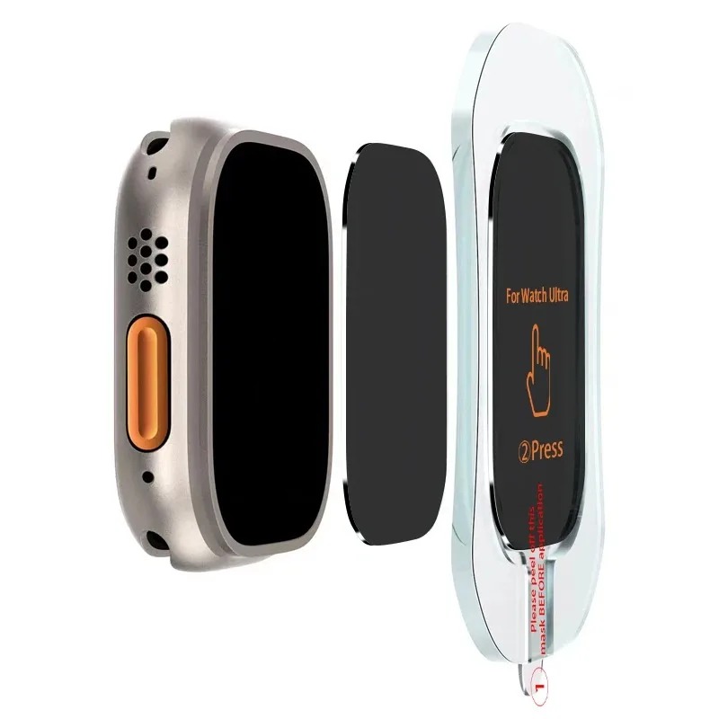 Tempered Glass for Apple Watch - Watch Case Bumper recension och pris