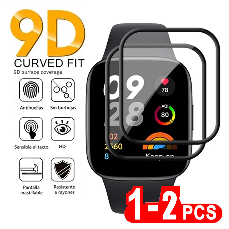 2 Pcs Tempered Glass for Redmi - Xiaomi Smartwatch Accessories recension och pris