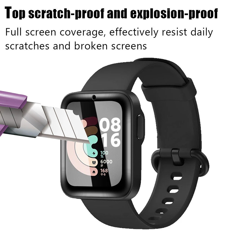 2 Pcs Tempered Glass for Redmi - Xiaomi Smartwatch Accessories recension och pris