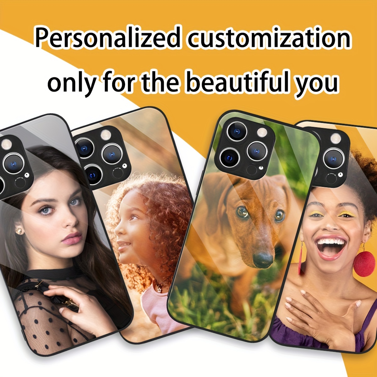 Custom Photo Mirror Glass Case - Screen Protector Film recension och pris
