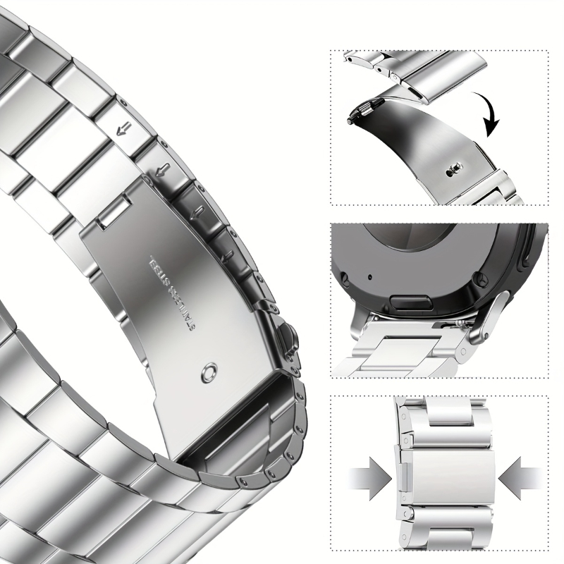 Stainless Steel Strap For Sams - Titan Smartwatch Accessories recension och pris