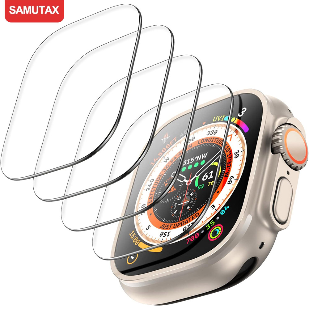 Tempered Glass for Apple Watch - Watch Case Bumper recension och pris