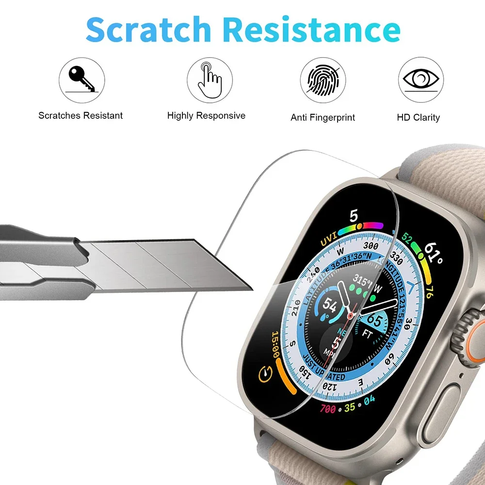 Tempered Glass for Apple Watch - Watch Case Bumper recension och pris