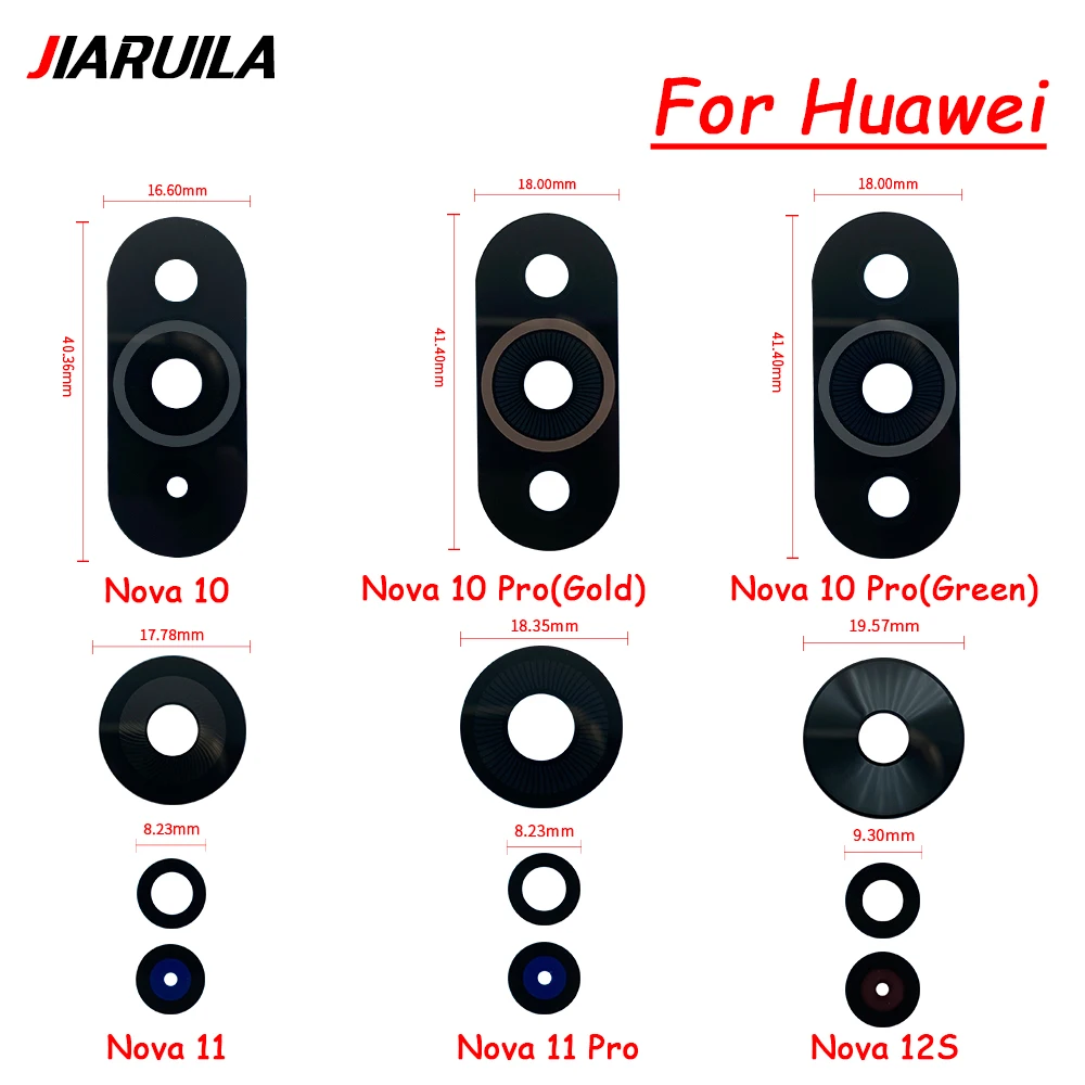 10 PCS Rear Back Camera Glass  - Huawei Nova 12 recension och pris