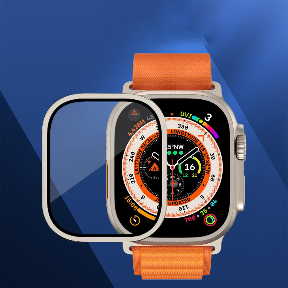 Metal Bumper+Tempered Glass Fo - Watch Case Bumper recension och pris
