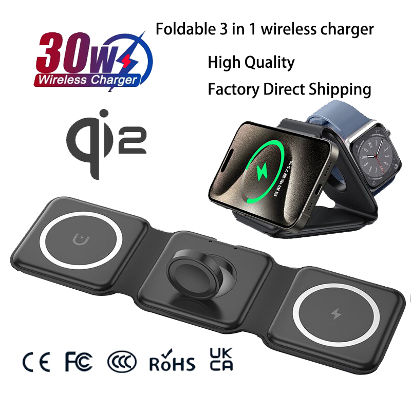 Universal Qi2 Magnetic Foldabl - Wireless Charger Watch recension och pris