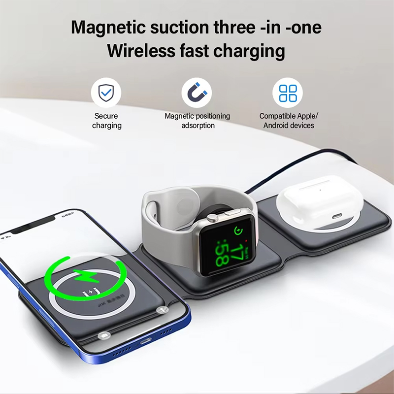 Universal Qi2 Magnetic Foldabl - Wireless Charger Watch recension och pris