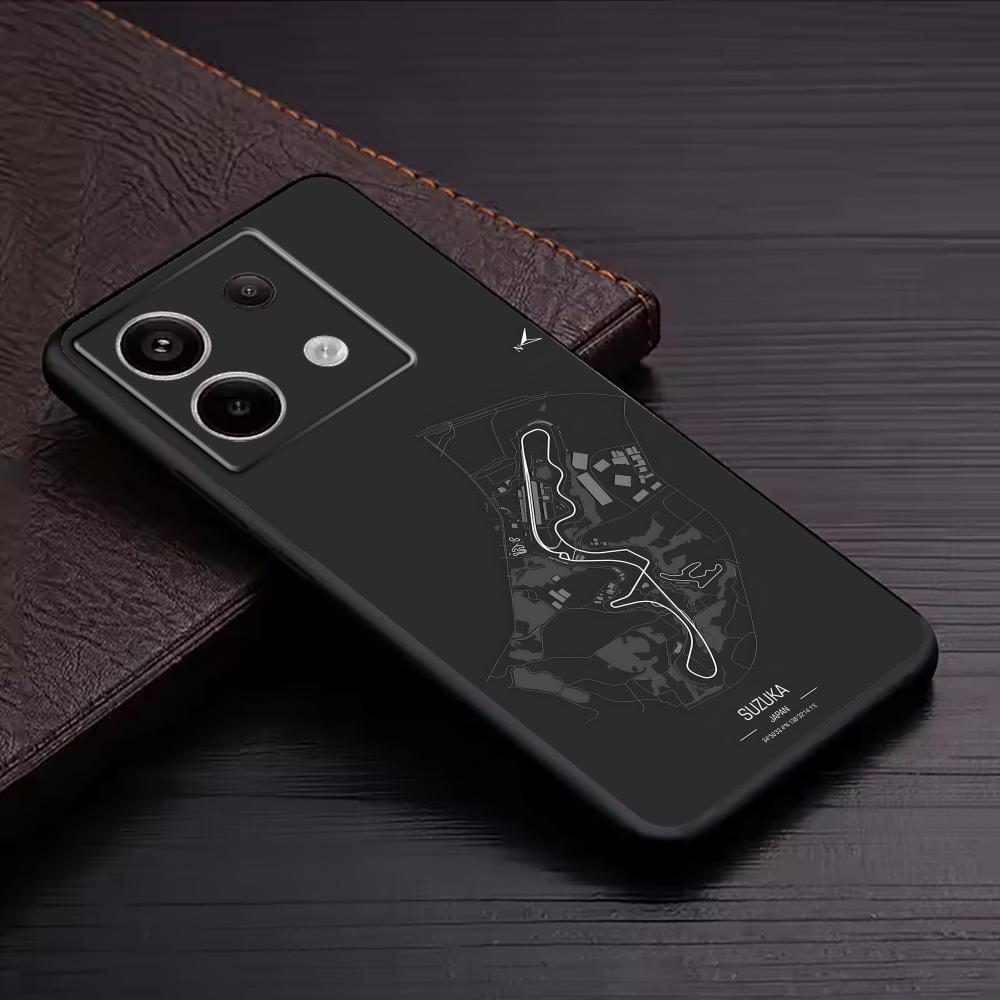 F1 Race Track Print  Phone Cas - Xiaomi Redmi Note 13 recension och pris