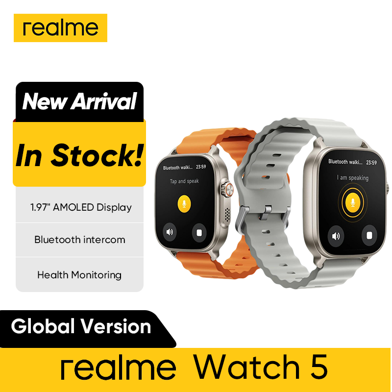 Global Version realme watch 5  - Smartwatch X2 recension och pris