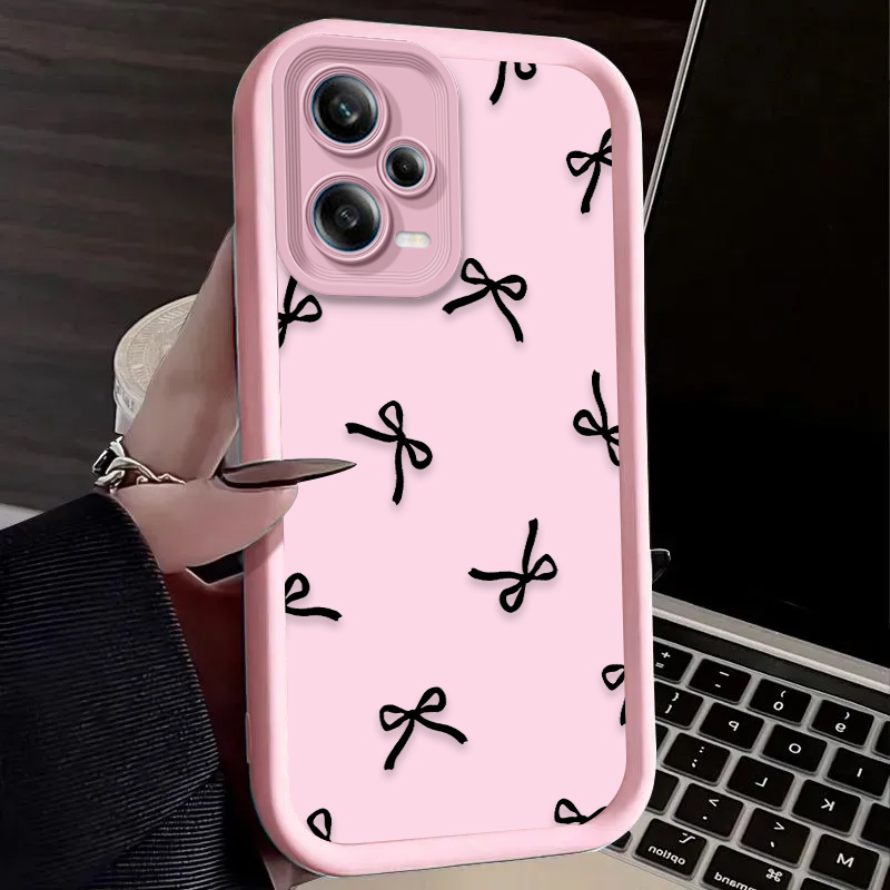 Black Love Heart Bowknot Phone - Xiaomi Redmi Note 13 recension och pris