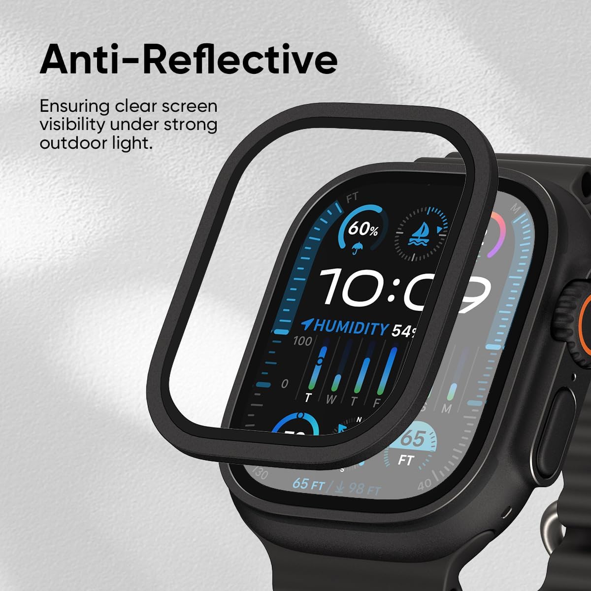 Tempered Glass Film For Apple  - Watch Case Bumper recension och pris